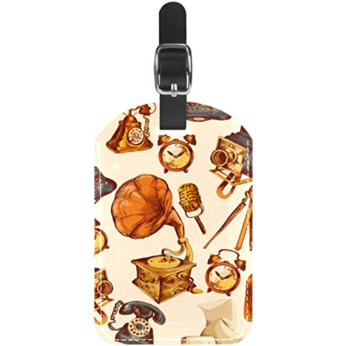 Etichette Per Bagagli Coloranimal: 2 Pezzi In Pelle PU Con Cinghie, Design Animali Divertenti, Per Valigie E Borse, Uomo Donna Bambino