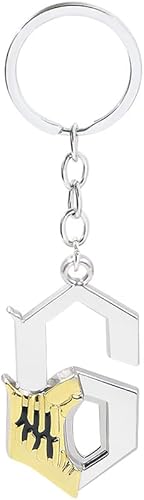FunBoat Grimmjow Anime NO.6 Charm Llavero Ulquiorra Cifer NO.4 Collar Regalos de Navidad para niños, niñas, adolescentes, mujeres y hombres