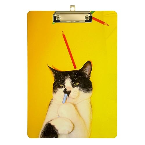 �N���b�v�{�[�h A4�T�C�Y �pⳋ��� �l�R �L�� �˂� �A�j�}�� ���F �C�G���[ ���킢�� �N���b�v�t�@�C�� ���ސ��� �I�t�B�X�p�i �N���b�v�z���_�[ ���t ���� ��c�p�b�h �t�@�C���{�[�h �w���p