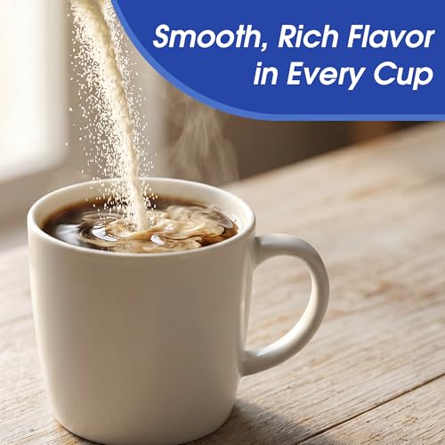 Image of N'Joy Non Dairy Coffee Creamer, 6 Canisters (12 oz each) with EZ Pour Spout