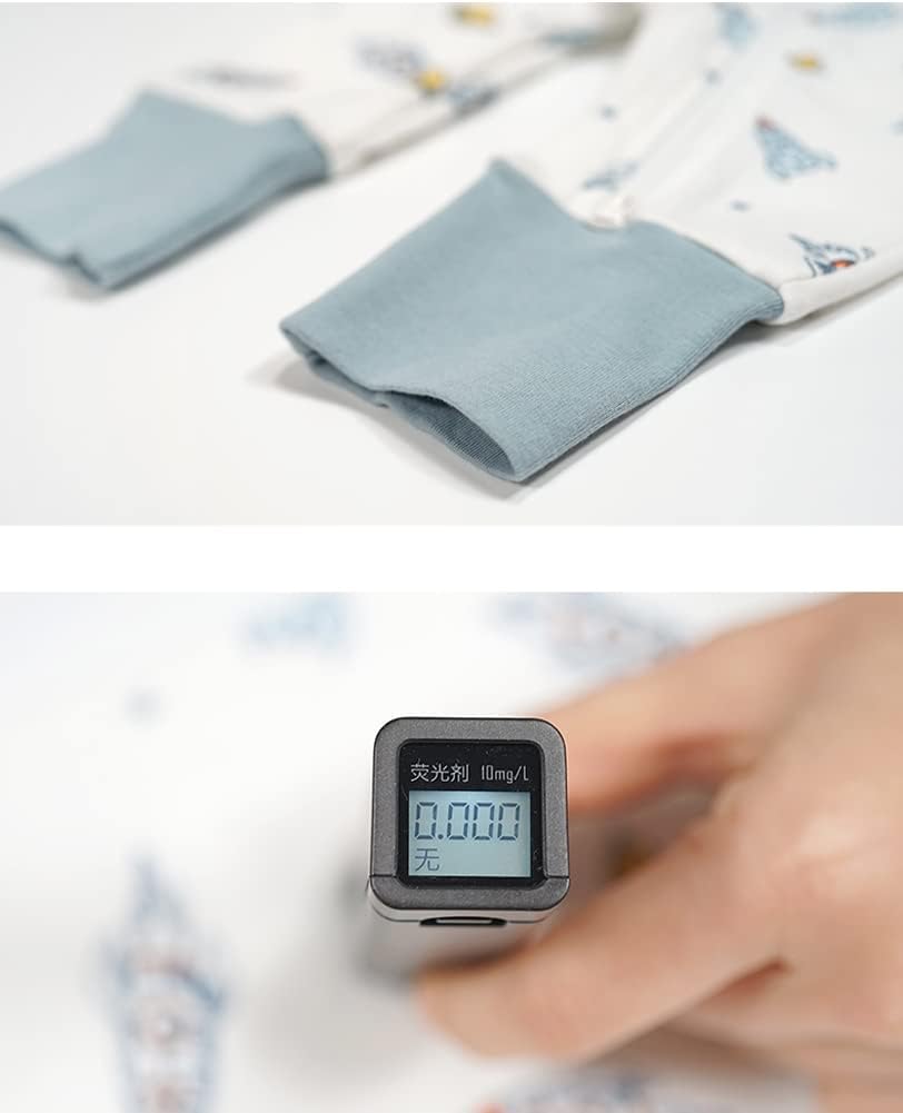 Teach Leanbh Baby Boys Girls 2 Pack 2 Way Zipper Footless Pajamas Cotton Short Sleeve Printing Romper Sleep and Play - Image 4