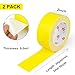 Yellow Duct Tape Heavy Dudy,9 Mil Thickness,2 Inches x 30 Yards,Strong Industrial Strength,Flexible,No Residue,Waterproof and Tear by Hand,Multi-Use for Indoor & Outdoor Repairs 2 Pack