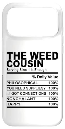 The weed cousin fun 420 いとこ 男性 女性 家族 再会 スマホケース iPhone 17 Pro Max 用