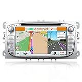 【Breites Funktionsspektrum】 Integriertes WiFi-Internet und Unterstützung für externes 3G/4G-Internet (4G-Dongle: B089KGJT61), Google-Online-Navi und Offline-Karten, Offline-Installation, OBD-Funktion (optional), Radiotuner mit RDS, DAB (DAB-Adapter : B07NRD4T9D), DVR-System, Lenkradfernbedienung, geteilter Bildschirm