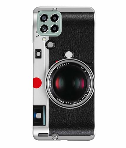 Image of Printed Hard Back Case Cover & Compatible for Samsung Galaxy M53 5G / M536Bzneinu, Samsung M53 5G | Vintage Camera Art (Multicolor) - D1188