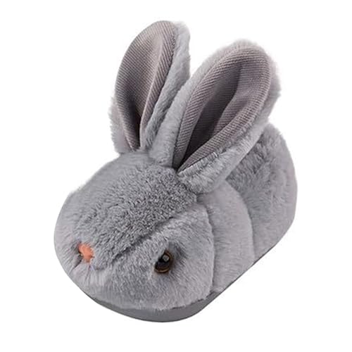 Toddler Girls Slippers Winter Infant Boys Fluffy Cute Bunny Flat Home Slippers Winter Warm Indoor Bedroom Shoes