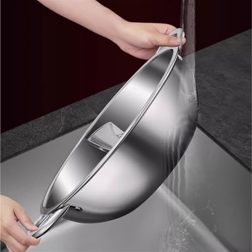Olla Hot Pot de Acero Inoxidable 34 cm para Shabu Shabu miniatura 2