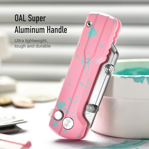 Image of OKNIFE U1 Ultra Pocket Folding Utility Knife, Ceramic Blade, O-Aluminum
