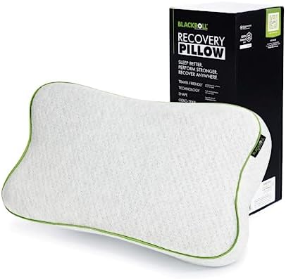 BLACKROLL Recovery Pillow – Orthopaedic HWS Pillow (Neck Support Cushion) Made of Viscose Memory Foam - Made in Germany