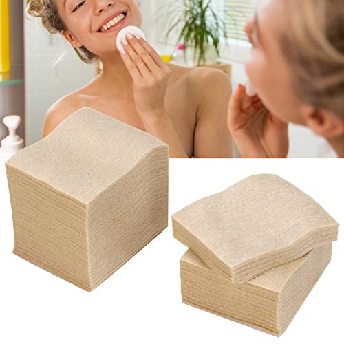 1000 Stück/Karton Einweg-Kosmetikentferner Baumwolle 5,5 x 5 cm Doppelseiten Make-up mit zwei Effekten Reinigung… – Bild 7