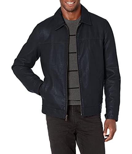 Image of Tommy Hilfiger Men's Classic Faux Leather Jacket