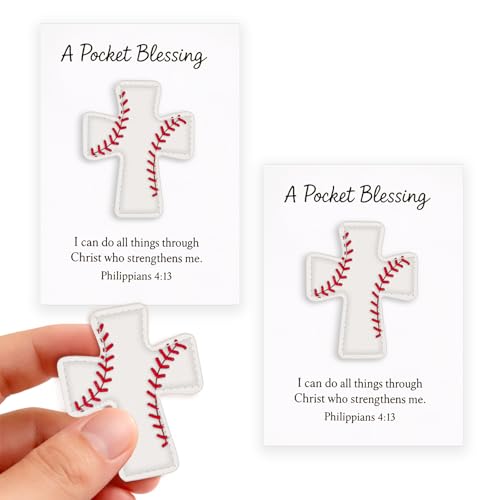 Gosodeny 2 Set Baseball A Pocket Blessing with Gift Cards