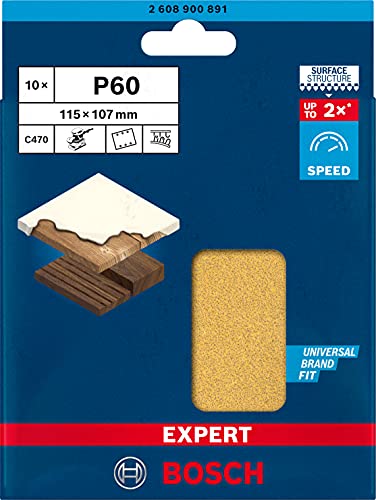 BOSCH Feuille Abrasive Rectangle Expert C470 - vue 4