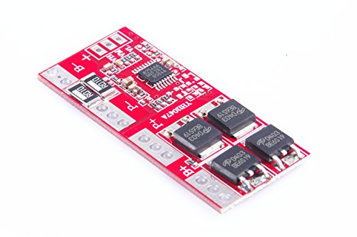 Knacro 4S Li-Ion Lithium Battery Charger Protection Board 14.4V 14.8V 16.8V Overcharge Over-Discharge Overcurrent Short-Circuit Protection Circuit Board Automatic Activation #TOP4
