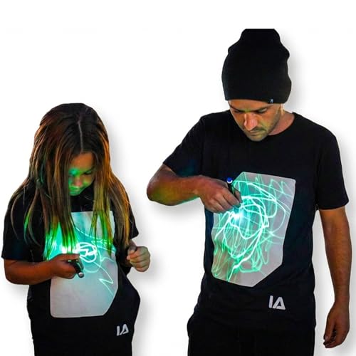 Illuminated Apparel Camiseta con diseño Interactivo con luz Que