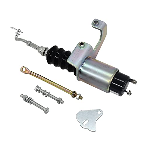 Notonmek 1751-12 Fuel Stop Solenoid SA-3765-12 SA376512 MXL-174 MXL-174-12V 12V Shutoff Solenoid Compatible with Perkins Injection Pump Compatible with RSV Injection Pump