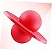 KONTONTY Jumping Ball for Kids Sensory Exercise Toy Red Bouncy Sports Accessory for Physical Activity for Toddlers and Preschoolers