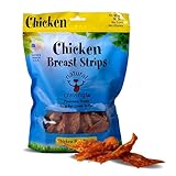 Natural Cravings: Chicken Breast Strips - 10 oz - Dog Treats, Single Ingredient, High Protein Snack, Breakable for Training Rewards, No Preservatives