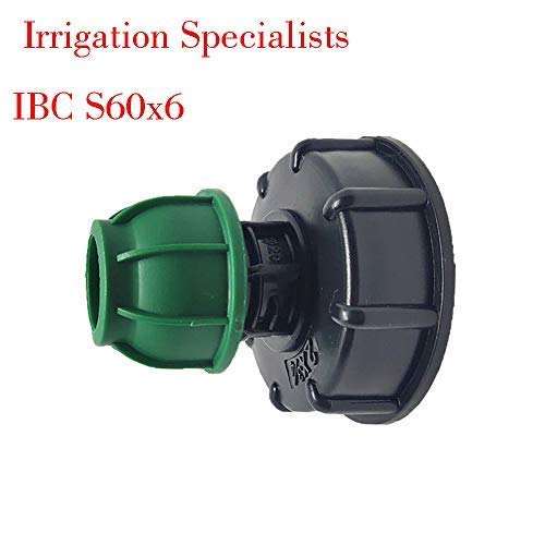 Acheter Raccords De Réservoir Ibc S60X6, Capuchon Fileté Grossier Vers Connecteur Adaptateur 1/2 3/4 1