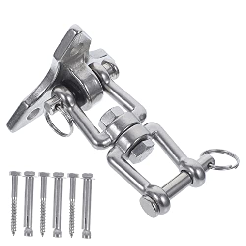 Toddmomy Hammock Accessory Metal Swing Hanger Sturdy Ceiling Hook for Indoor/Outdoor Use Easy Installation