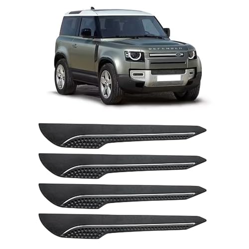 Image of AOSIS-Car Bumper Protector /Bumper Guard for Land Rover Defender 90 with Single Chrome Stripe (4-Pcs)