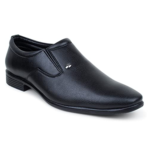 Image of Action-OFFICE-81 Synthetic Leather Stylish & Comfortable Formal Shoes for Men