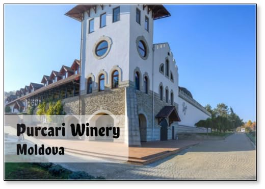 Purcari Winery in Moldova, Fridge Magnet