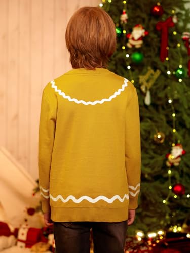Image of BesserBay Unisex Kids Ugly Christmas Sweater Funny Tacky Knit Winter Pullover 4-14 Years