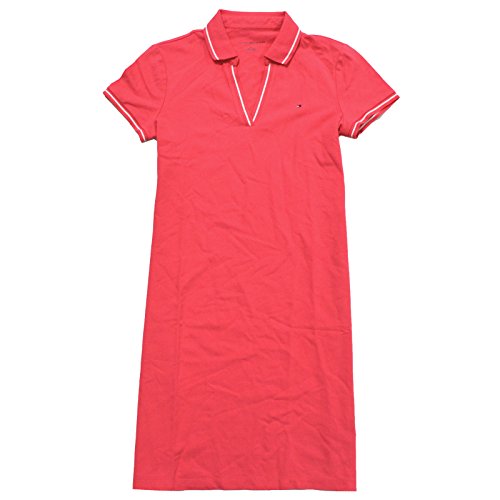 tommy hilfiger red polo dress