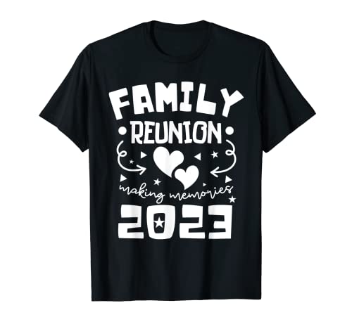 Funny Family Vacation Reunion 2023 Summer Trip Matching T-Shirt