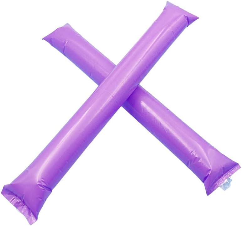 Pandiui23 110 PCS Pack 55 Pares de Aplaudidores hinchables ruidosos de plástico. Artículos de Fiesta y animación. Palos cotillón Ideales para fútbol, Fiestas, cumpleaños,
