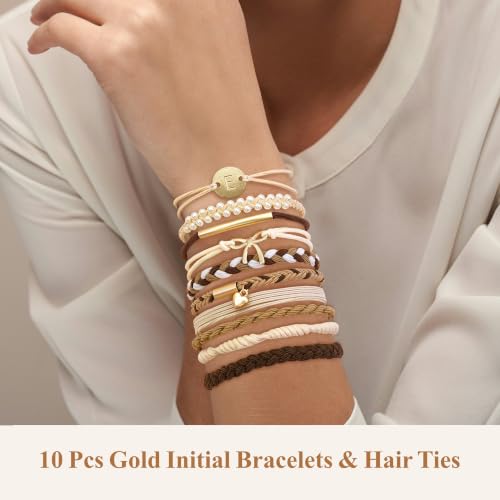 10 PC Hair Ties Bracelets - image 2