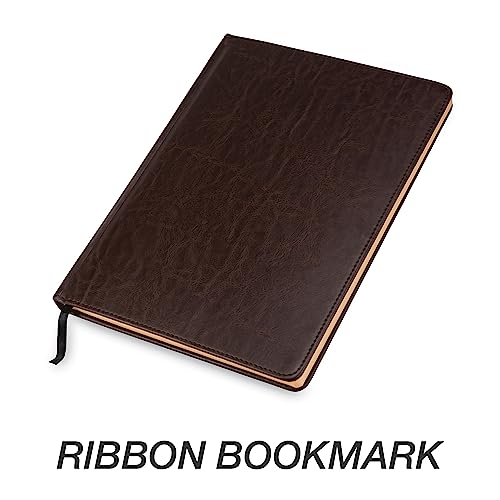 Carnet vintage Samsill couverture rigide contre les plis cahier de notes durable A5 - 7