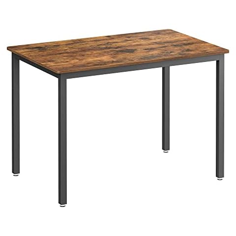 VASAGLE Rustic Dining Table for 4 Cover