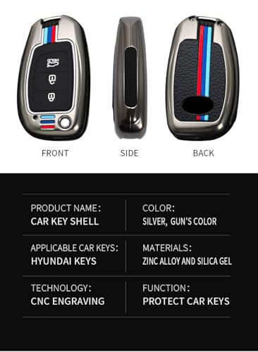 Coque de clé à rabat pour Hyundai bouton usé : réparez votre télécommande