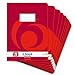 Herlitz 3322807 Schulheft (A4, kariert mit Rand, Lineatur 28) 16 Blatt, 10er Packung (A4. kariert mit Rand, Lineatur 28)