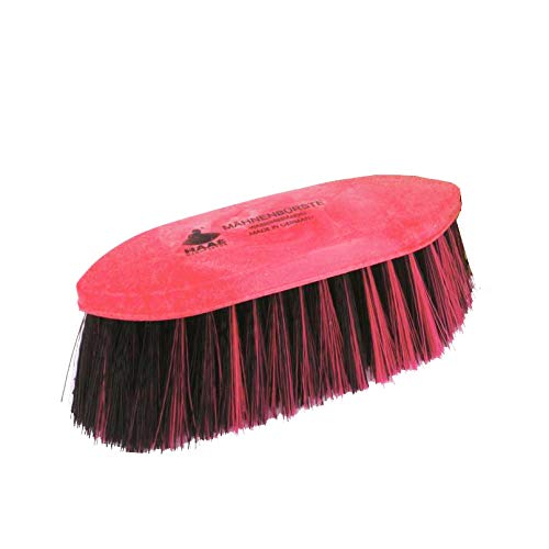 Haas Mahnenburste Large Dandy Mane Brush 8 cm, Red