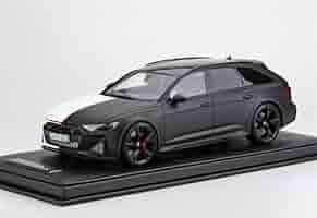 MOTORHELIX 1/18 ナルドグレー　Audi RS6 Avant 1/18 Motorhelix Audi RS6 Avant C8 (Tango Red) Resin Car