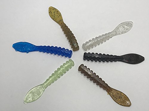 Plastisol Fishing Lure Making Plastic Cubes - Starter Kit 6 Pack - Over 16 Oz (1 Pint) Total Resin #TOP1