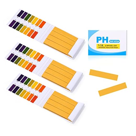 Oderra Tiras de pH - 240 piezas Tiras reactivas de valor de pH, rango de medición 1-14, Papel tornasol, Papel indicador para Zumo de Limón, Jabón Hidratante etc (3x paquete de 80)