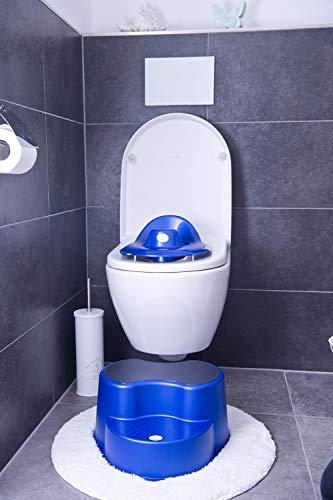 Rotho Babydesign TOP wc-bril, vanaf 18 maanden, Koningsblauw - Afbeelding 5