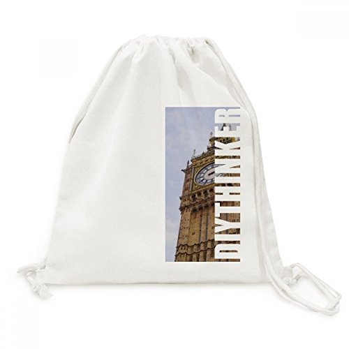 Sac cordon Big Ben toile sac à dos azur léger pour voyageur