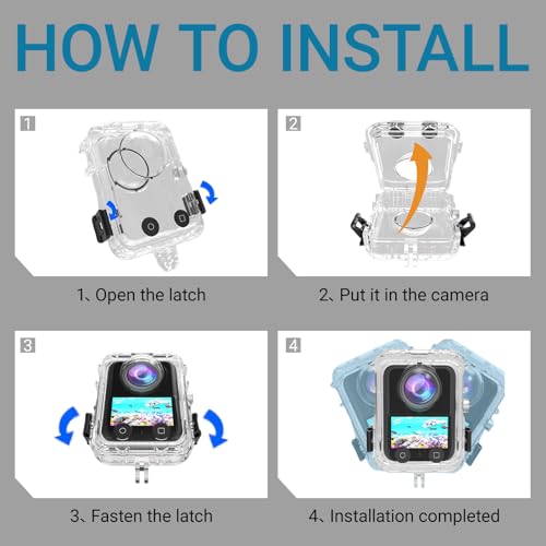 Boîtier étanche DJI Osmo 360 caisson de protection premium
