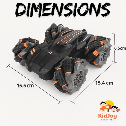 Image of Remote Control Drift Stunt Car Toy for Kids Adults 4WD Racing Fall Resistant 4x4 RC Car 360 Rotating Dual Sided Climbing High-Speed Cross-Country Battle Off Road Rechargeable