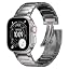Natural Titanium | Push Button Hidden Clasp | 24mm