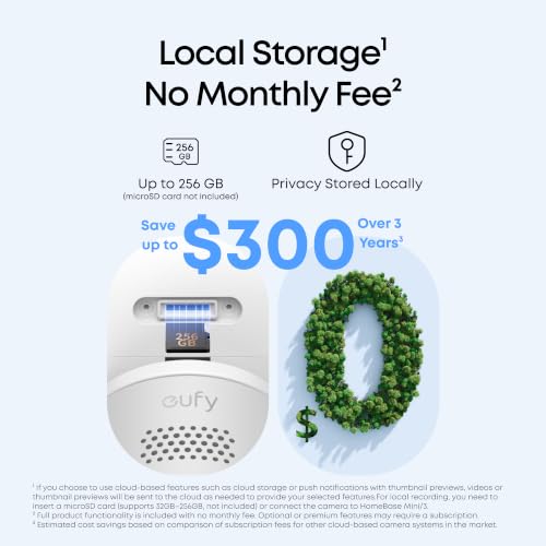eufy Security Indoor/Outdoor Camera C31, IP66, 360 Pan & Tilt, 24/7 Recording - image 8