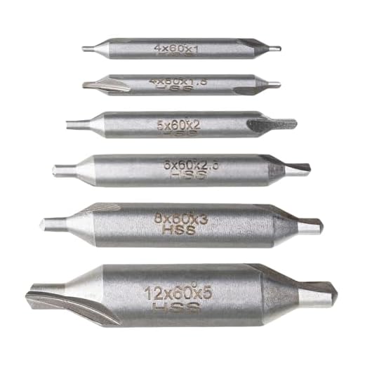 Precision Lathe Mill Center Drill Set
