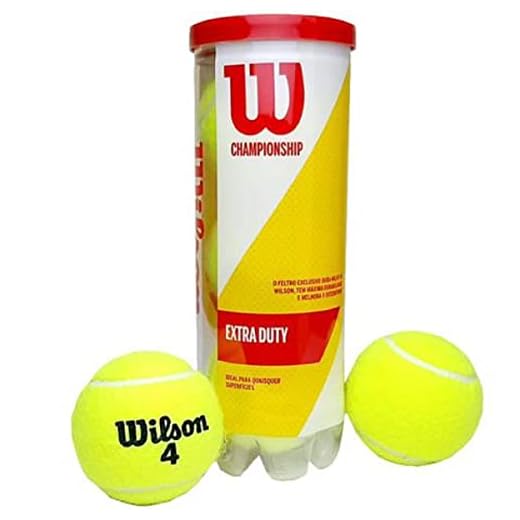 Bola Tênis Wilson Championship com 03 Unidades