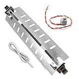 Cenipar WR51X10055 Refrigerator Defrost Heater&WR55X10025 Refrigerator Temperature Sensor&WR50X10068 Defrost Thermostat Replacement for Refrigerator Replaces WR51X10030,914088