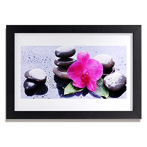 Cadre en MDF avec affiche murale image orchidée Tulup 30x20